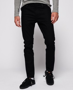 Superdry Tyler Slim Férfi Farmer Fekete | KCHEQ3542